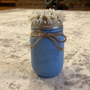 Mason jar tissue box